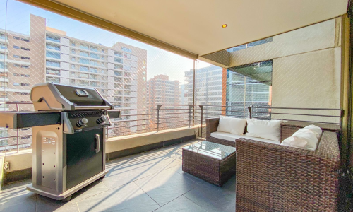 Arriendo departamento sin muebles en Saturno, 3 dormitorios, estar, ideal ejecutivos extranjeros.